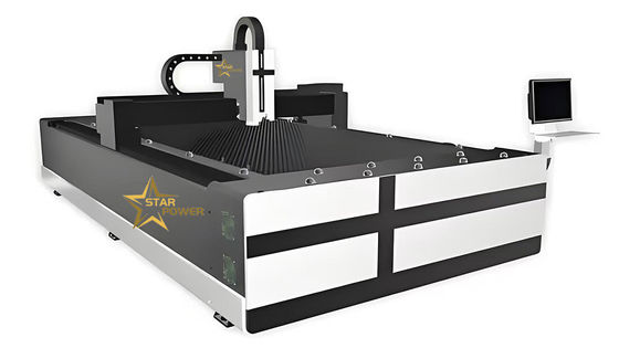 Máquina de corte láser de metal totalmente compatible de alta potencia: poderosa para garantizar un corte eficiente, adecuada para una variedad de materiales metálicos.