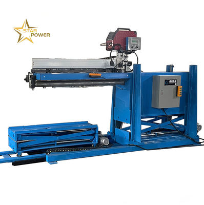 Buen precio La máquina de soldadura CNC de costura recta con funcionamiento ajustable y estable se utiliza para soldar traseros de varias costuras rectas de láminas metálicas en línea