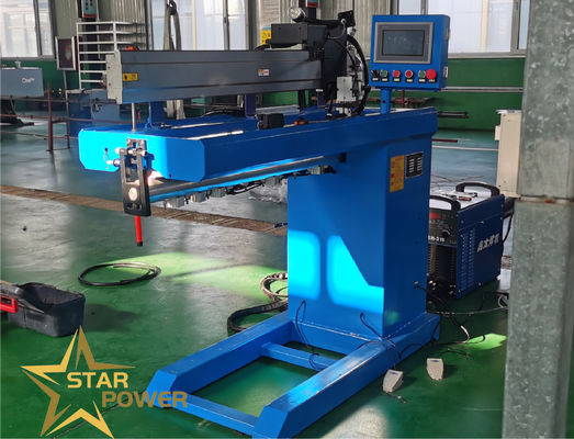 Máquina de soldadura de costura recta de acero al carbono de tamaño medio de alto rendimiento de grado industrial