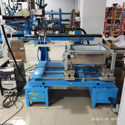 Equipo de soldadura del fregadero de cocina, soldadura automática del fregadero de acero inoxidable máquina de soldadura de plano CNC