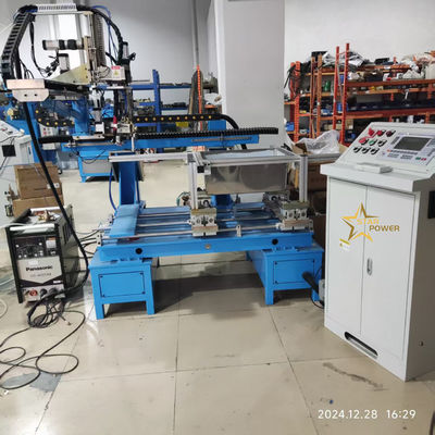 Línea de producción de soldadura de cuencas de fregadero de acero inoxidable Máquina de soldadura de plano CNC