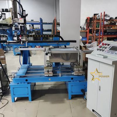 Línea de producción de soldadura de cuencas de fregadero de acero inoxidable Máquina de soldadura de plano CNC