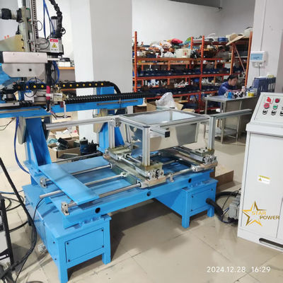 Máquina de soldadura de superficie CNC para el fregadero de mano de acero inoxidable