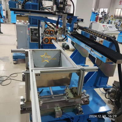 Máquina de soldadura de superficie CNC para el fregadero de mano de acero inoxidable
