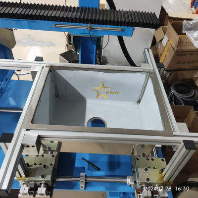 Máquina de soldadura de control numérico versátil para la producción de fregaderos de cocina con tecnología avanzada