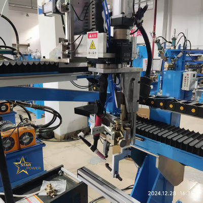 Buen precio Sistema CNC con control de programación PLC máquina de soldadura de superficie de fregadero de acero inoxidable en línea