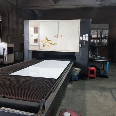 Máquina de corte láser de alta potencia para línea de producción de utensilios de cocina