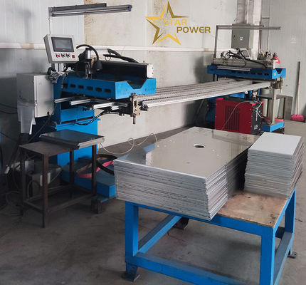Sistema de control de PLC máquina de soldadura de empalme para utensilios de cocina fregadero