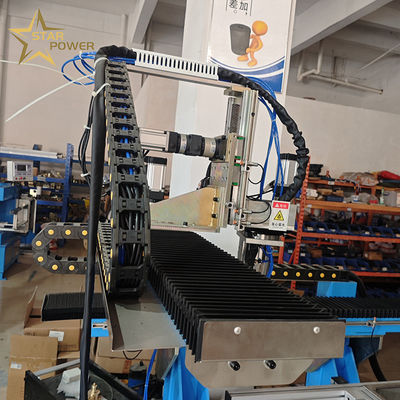 Gran máquina de soldadura de superficie CNC de alta eficiencia para soldadura de paneles de acero inoxidable metálico
