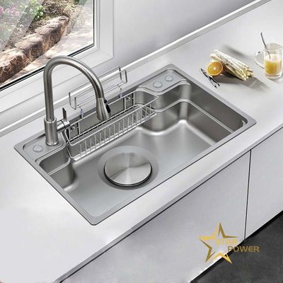 Lavadora de lavabo Lavadora de lavabo hecha a mano Lavadora de acero inoxidable