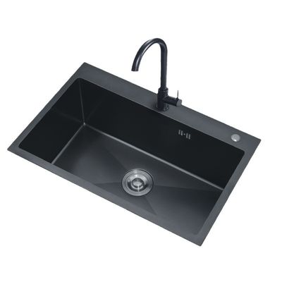 Buen precio Cuenca de cocina de acero inoxidable Cuenca de mano grande y única personalizada en línea