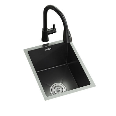Buen precio 304 fregadero de mano de acero inoxidable de alta calidad en línea