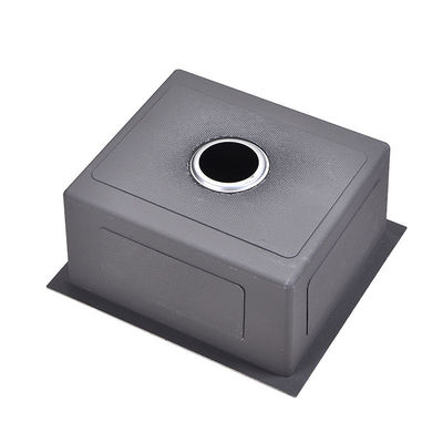Lavadero de cocina de acero inoxidable 304 resistente a la corrosión Lavadero hecho a mano