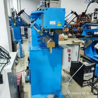 380V 2.3KW Prensa de rodadura de costura de soldadura PLC para fregaderos de cocina