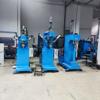 Máquina de prensado de costura de soldadura hidráulica neumática controlada por PLC 380V