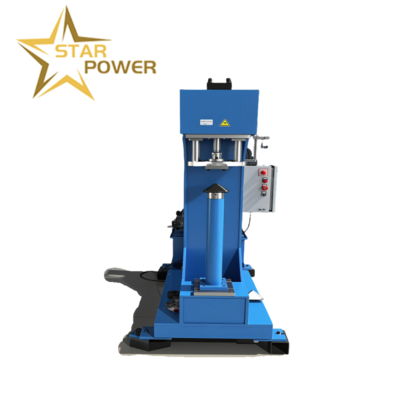 Máquina automática de prensado y moldeado en las esquinas inferiores para envases de cartón/caja