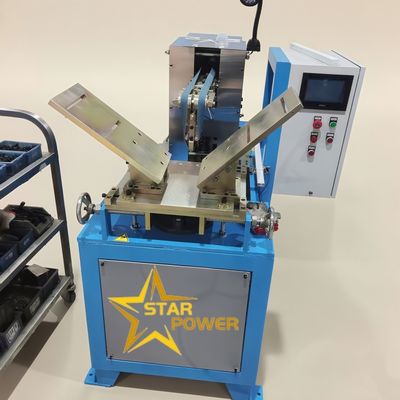 Máquina CNC de precisión para laminado de costuras y prensado de esquinas de metal de doble mesa