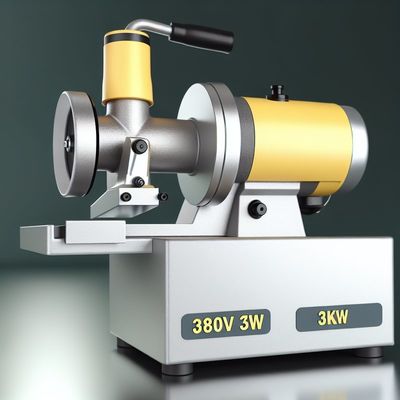 Rectificadora de superficie metálica de 380V 3KW para acero inoxidable, aluminio y cobre