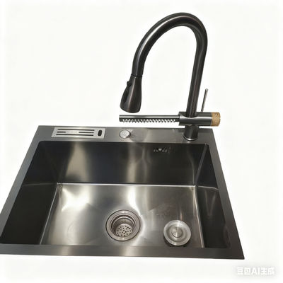 ProDeep 9 pulgadas de profundidad extra-profunda cuenca de la cocina de acero inoxidable fregadero con espuma de amortiguación del sonido