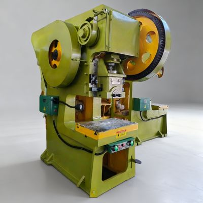 Máquina de punzonado de 250 toneladas Serie J23 Prensa mecánica con presión nominal de 400KN para perforación de orificios en metal