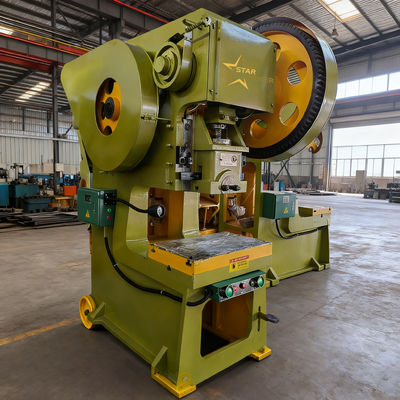 Buen precio Máquina de punzonado de 250 toneladas Serie J23 Prensa mecánica con presión nominal de 400KN para perforación de orificios en metal en línea