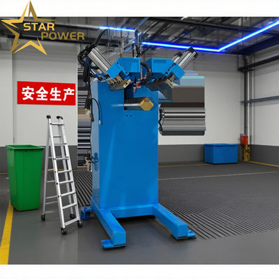 Buen precio Soldadora vertical CNC de 220V 500W con presión de aire de 0,1-1,2MPa para soldadura redondeada de 4 esquinas en línea