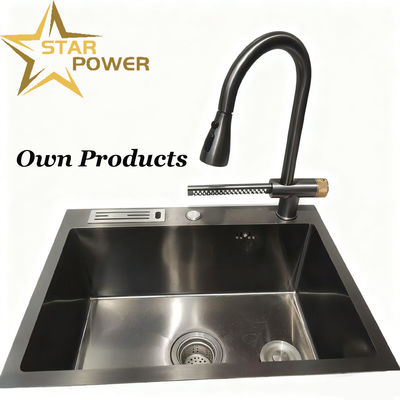 Buen precio Cuenca de cocina de acero inoxidable con material de calidad alimentaria 304/316 en línea