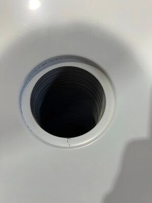Prensa de garganta profunda para perforar agujeros de agua de fregadero hecho a mano